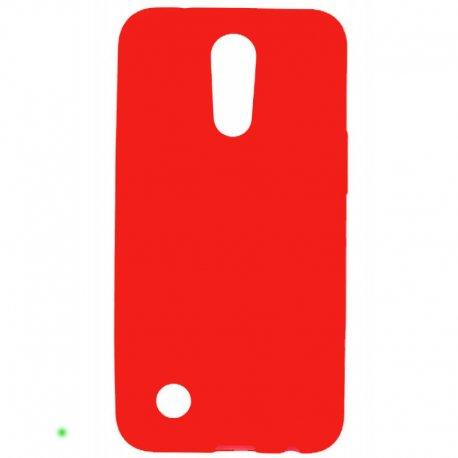 Silikonski etui "Slim" za LG K10 2017, Rdeča barva