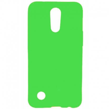 Silikonski etui "Slim" za LG K10 2017, Zelena barva