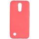 Silikonski etui "Slim" za LG K10 2017, Pink barva