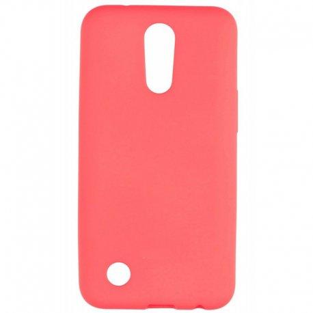 Silikonski etui "Slim" za LG K10 2017, Pink barva
