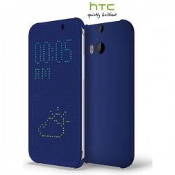 Torbica za HTC One M8 HTC Dot Flip View Case Preklopna Modra barva Original HTC