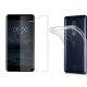 Silikonski etui, prozoren+ zaščitno steklo za Nokia 5