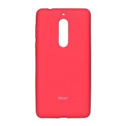 Silikonski etui "Roar All Day" za Nokia 5, Pink barva