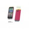 Etui za HTC One M8 Hard Shell Double Dip HC C940 Zadnji pokrovček Pink barva
