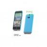 Etui za HTC One M8 Hard Shell Double Dip HC C940 Zadnji pokrovček Modra barva