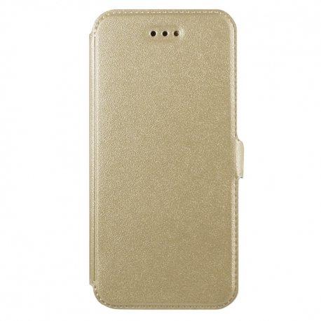 Preklopna torbica, etui "Slim" za Sony Xperia L1, Zlata barva