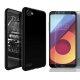 Silikonski etui "Jelly" črn + zaščitno steklo za LG Q6