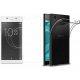 Silikonski etui, prozoren+ zaščitno steklo za Sony Xperia L1