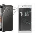 Silikonski etui, prozoren+ zaščitno steklo za Sony Xperia XA1 Ultra