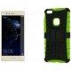 Etui "Dual Armor" in zaščitno steklo za Huawei P10 Lite, zelena barva