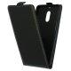 Preklopna torbica, etui "flexi" za Nokia 6, črna barva