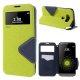 Preklopna torbica "Roar Fancy Diary" za LG G5, Zelena barva