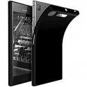 Silikonski etui "Slim" za Sony Xperia XZ1, 0,5mm, Črna barva