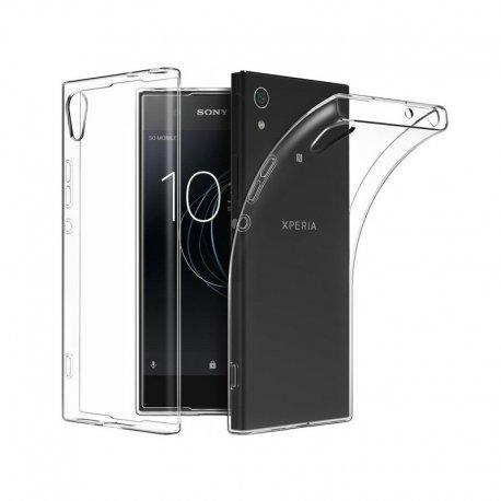 Silikonski etui za Sony Xperia XA1 Plus, 0,3mm, Prozorna barva
