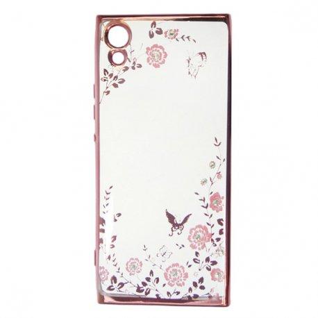 Etui "Diamond Case" za Sony Xperia XA1, pink barva
