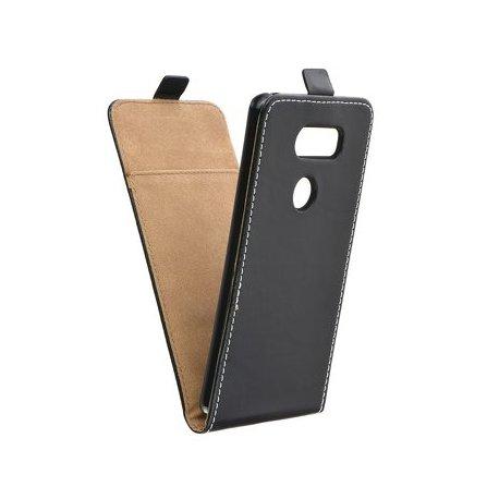 Preklopna torbica, etui "flexi" za LG V30, črna barva