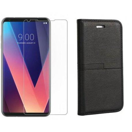 Preklopna Torbica "Urban" +zaščitno steklo za LG V30