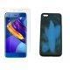 Etui "Thermo Case" in zaščitno steklo za Huawei Honor 9, Črna barva