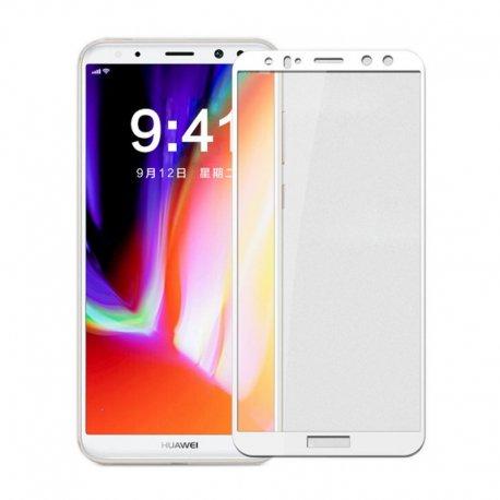 Zaščitno steklo "Full Face" za Huawei Mate 10 Lite, Trdota 9H, bela