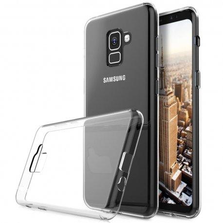 Silikonski etui za Samsung Galaxy A8 2018, 0,5mm, Prozorna barva