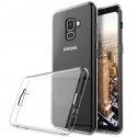 Silikonski etui za Samsung Galaxy A8 2018, 0,5mm, Prozorna barva