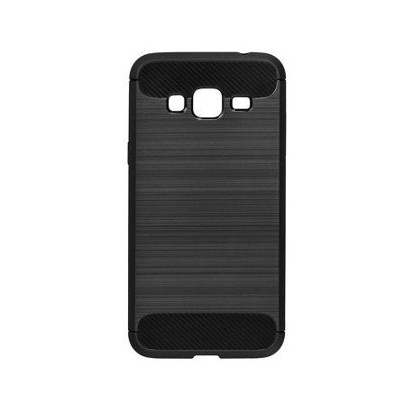 Etui "Carbon Case" za Samsung Galaxy J3 2016, črna barva