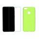Silikonski etui Roar, zelena+ zaščitno steklo za Huawei P Smart