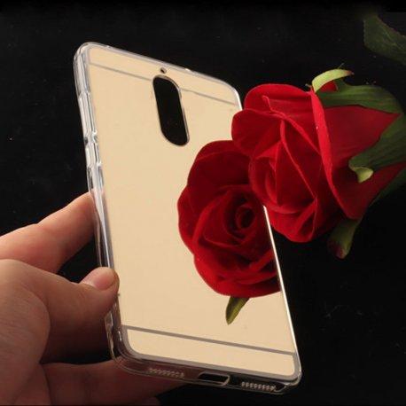 Silikonski etui "Mirror" za Huawei Mate 10 Lite, zlata barva