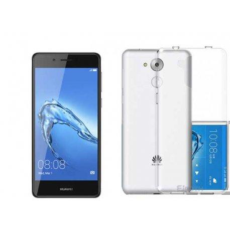 Silikonski etui, prozoren +zaščitna folija zaslona za Huawei Nova Smart