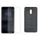 Etui "Carbon Case" +zaščitno steklo za Nokia 6