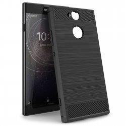 Etui "Carbon Case" za Sony Xperia XA2, črna barva