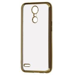 Etui "Electro Jelly" za LG K8 2017, zlata barva