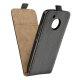 Preklopna torbica, etui "flexi" za Motorola Moto G5, črna barva