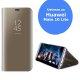 Preklopna Torbica "Mirror" za Huawei Mate 10 Lite, Zlata barva