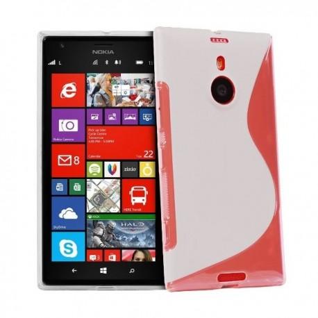 Silikon etui za Nokia Lumia 1520 +Folija Gratis , Transparent barva