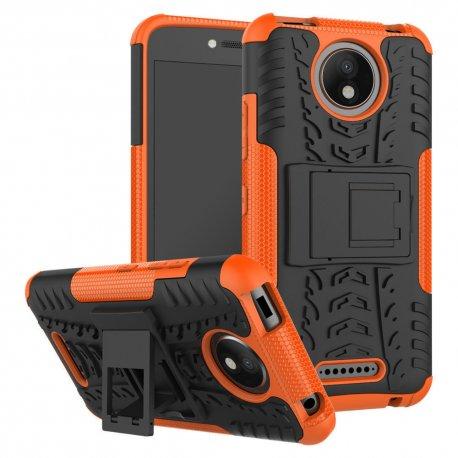 Etui "Dual Armor" za Motorola Moto C, oranžna barva