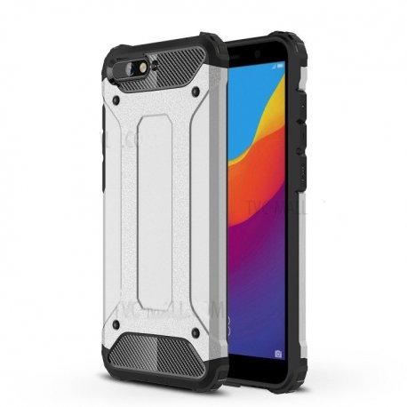 Etui "Armor" za Huawei Y6 2018, srebrna barva