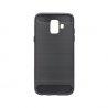 Etui "Carbon Case" za Samsung Galaxy J6 2018, črna barva
