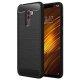 Etui "Carbon Case" za Xiaomi Pocophone F1, črna barva