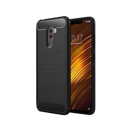 Etui "Carbon Case" za Xiaomi Pocophone F1, črna barva