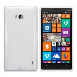 Silikon etui za Nokia Lumia 930+Folija ekrana Bela Mat barva