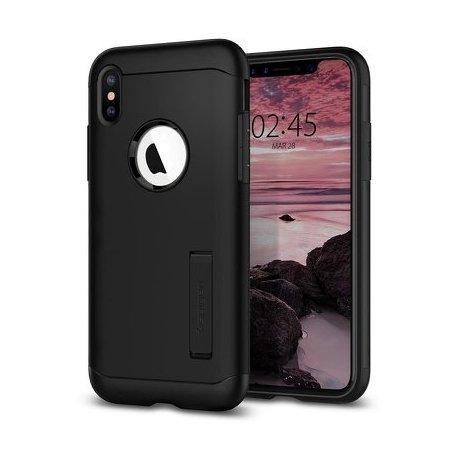 Spigen Slim Armor za Apple iPhone XS Max, črna barva