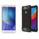 Etui "Armor" +zaščitno steklo za Huawei Y7 Prime 2018, črna barva