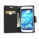 Preklopna Torbica "Fancy" za Samsung Galaxy J3 Emerge, Črna barva