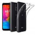 Silikonski etui za LG Q7, 0,3mm, Prozorna barva