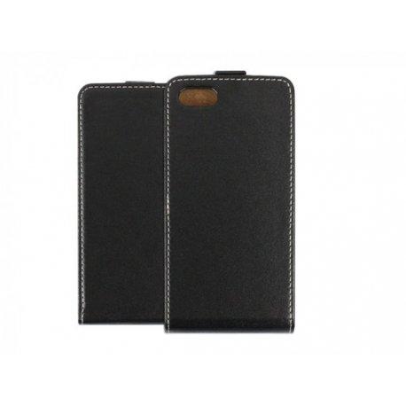 Preklopna torbica, etui "flexi", črna barva - Huawei Y5 2018