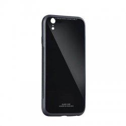 Glass Case za Apple iPhone XR, črna barva