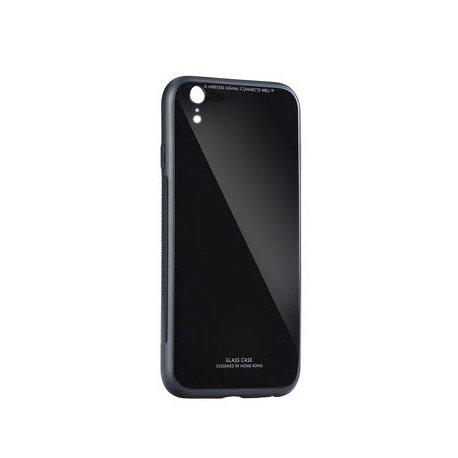 Glass Case za Apple iPhone XR, črna barva