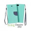 Preklopna Torbica za HTC Desire 310 Mint barva
