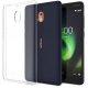 Silikonski etui za Nokia 2.1, 0,3mm, Prozorna barva